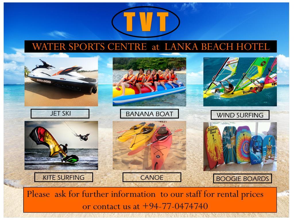 Lanka Beach Hotel Ettukala Экстерьер фото